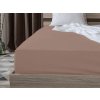 Textilomanie Jersey plachta EXCLUSIVE svetlohnedá 90x200 cm