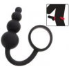 ToyJoy Manpower Anal Plug & Cock Ring Black