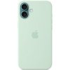 Apple iPhone 16 Plus Silicone Case with MS - Aquamarine MDGU4ZM/A