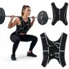 Záťažová vesta Xtrexo 8 kg čierna