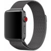 AppleKing kovový remienok milánsky ťah pre Apple Watch Ultra 49mm / 46mm / 45mm / 44mm / 42mm - tmavosivý - možnosť vrátiť tovar ZADARMO do 30tich dní
