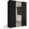 Wilsondo Skriňa Alicante 2 150x202x50 - čierna