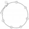 Rosefield náramok strieborný Multi Pearl JBLPS-J604