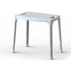 Výškovo nastaviteľná stolička do sprchy KING-SS-20, 39 - 54 cm