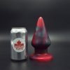 Topped Toys The Grip 96 Forge Red, prémiový silikónový análny kolík 17 x 7,6 cm