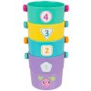 Playgro Počítání s barevnými skládacími kyblíčky
