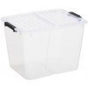 Úložný box s víkem Plast Team, 30 l, 43x33x30 cm