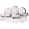 Banquet Talířová sada Lavender OK square 18 ks