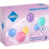 Coblo Magnetická stavebnica Pastel guličky 6 ks