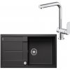 SET651 - Gránitový drez Blanco Metra XL 6 S antracit + Kuchynská batéria Rosan S2 238201 chróm