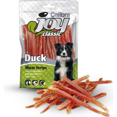 Calibra Joy Dog Classic Duck Strips: chutná kačacia odmena v tvare prúžkov pre psy Hmotnosť balenia: 250 g