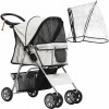BRAVSON GROUP s.r.o. Kočík pre psov PAWHUT D00-058V01GY, šedý