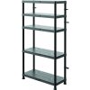 QBRICK Plastový regál 74x32x134cm 5 políc