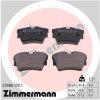 ZIMMERMANN Sada brzdovych platniciek kotucovej brzdy 23980.170.1