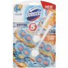 Domestos Power 5 Platinum Blue Lotus & Orange tuhý WC blok 2 x 55 g