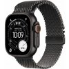 Apple Watch Ultra 3 (2025) 49mm Čierny titán s čiernym titánovým milánskym ťahom L MF1T4QC/A