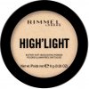 Rimmel High'light kompaktný púdrový rozjasňovač 001 Champagne 8 g