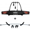 Nosič bicyklov na ťažné zariadenie Thule VeloSpace XT3 939 + adaptér 9381 pre 4 koleso
