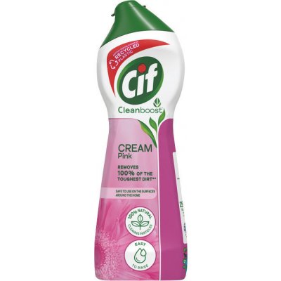 Cif Cream tekutý piesok Pink Flower 250 ml