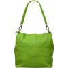 NovaKabelka.sk Fiora Verde kožená talianska kabelka zelená