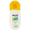 Prípravok na opaľovanie Astrid Sun hydratačné mlieko na opaľovanie v spreji Waterproof Beta-carotene UVA+UVB SPF15 200 ml