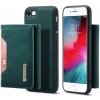AppleKing dG.MING 2 v 1 kryt s odnímateľnou magnetickou peňaženkou pre iPhone SE (2020/2022) - zelený - možnosť vrátiť tovar ZADARMO do 30tich dní