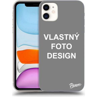 Púzdro Picasee silikónové Apple iPhone 11 Vlastný design/motiv čiré