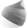 Atlantis Headwear Čepice Wind-S, pletená COT33022003999-light grey Šedá světlá UNI