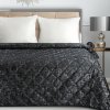 Eurofirany Prehoz 170x210 cm s geometrickým vzorom, čierny