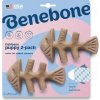 Benebone Puppy Pack Fish Bone Losos – dve hryzadlá pre šteniatka a malé psy