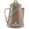 Robens Tongass Enamel Kettle khaki Hnědá konvice