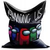 Sablio Sedací vak AMONG US vo vesmíre - 200x140 cm