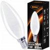 Milio LED žiarovka C37 E14 1W 85 lm neutrálna biela