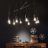 Retro a vintage svietidlo Ideal LUX POP SP10 NERO 158860