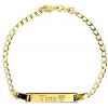 Žatecký Náramok zo žltého zlata 2519/Z Dĺžka: 17