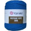 Špagát Macrame Rope 5 MM Kráľovská modrá 772