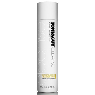 Toni & Guy Cleanse šampón pre blond vlasy Shampoo for Blonde Hair 250 ml