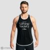 GymBeam Lifting tielko, society black M