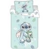 Obliečky do postieľky Lilo and Stitch Frog baby 100x135, 40x60 cm
