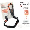 KOVIX SCORPION KCH-005 bezpečnostná reťaz (6mm) s alarmom 120dB (bicykel, kolobežka)