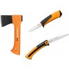 FISKARS Kempingová sada (sekera + nôž + pílka)