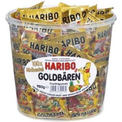 Haribo zlatý medvedík 100 x 9,8 g