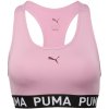 Dámska športová podprsenka Puma, 4KEEPS ELASTIC BRA Ružová,Čierna,Biela L