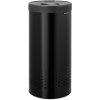 Brabantia Kôš na bielizeň 35 l, matná čierna, oceľ