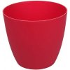 Plastkon Ella Mat dekoratívny kvetináč magenta, 15cm