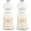 Le Creuset - mlynček na korenie a soľ, set 2 ks Meringue - bielo-béžový