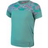 Detské UV tričko kr.rukáv SENSOR COOLMAX IMPRESS mint/purple bikes 150