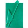 Hodvábny papier 50 x 70 cm tmavo zelená, 26 ks