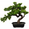 Bonsaj myrta v miske, 40cm (umelá bonsai)