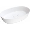 Omnires NEO M+ NEOUNBM Umývadlo na dosku 60x36cm, liaty mramor, biela mat